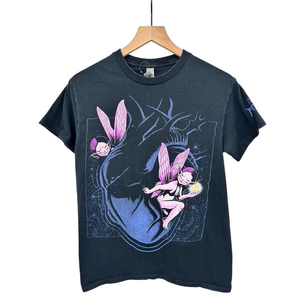 Melanie Martinez Portals Fairy Graphic T-Shirt Black Gildan Heavy Cotton S